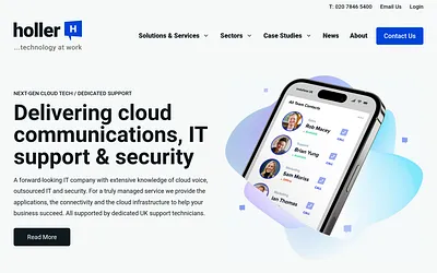 holler-tech.com snapshot