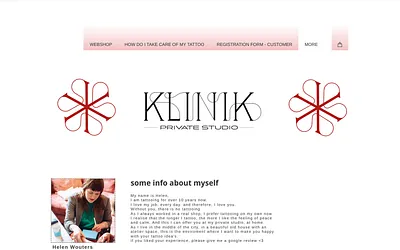 kliniktattooshop.be snapshot