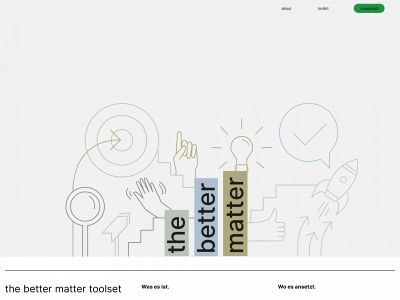 thebettermatter.com snapshot
