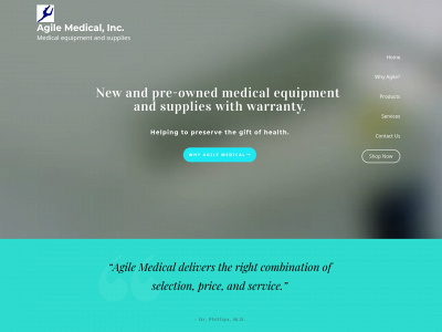 agilemedinc.com snapshot