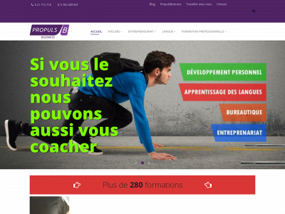 www.propulsbusiness-dz.com snapshot