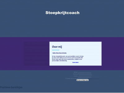 stoepkrijtcoach.nl snapshot