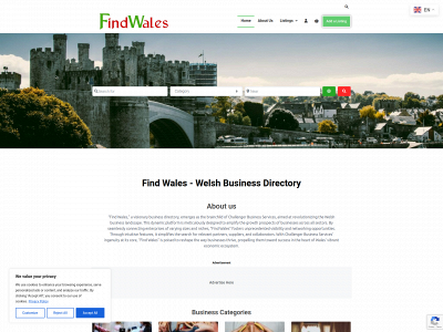 findwales.co.uk snapshot