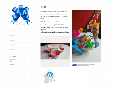 manualidadesyregalosanabel.com snapshot