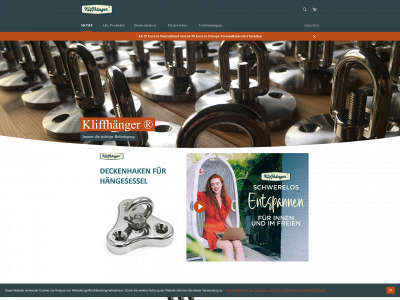 kliffhaenger.de snapshot