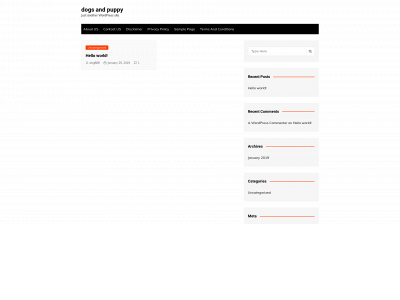 dogandpuppylife.com snapshot