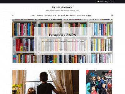 portraitofareader.com snapshot