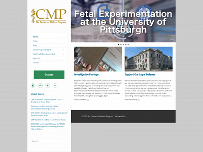 centerformedicalprogress.org snapshot