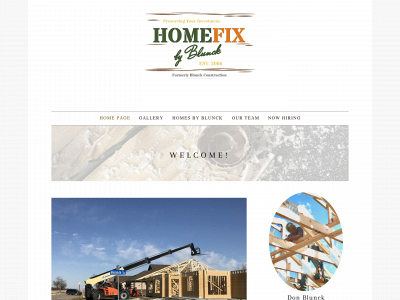 homefixbyblunck.com snapshot