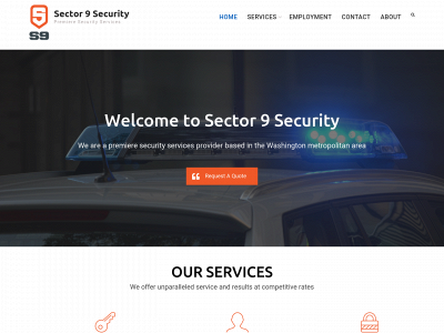 sector9securityservices.com snapshot
