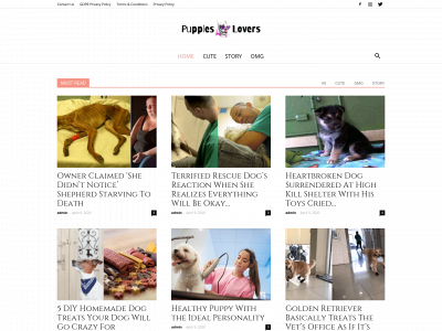 puppies-lovers.com snapshot