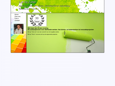 lukdezutter.be snapshot