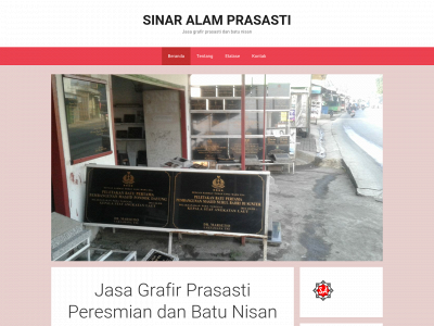 sinaralamprasasti.com snapshot