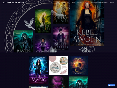 www.authorbreemoore.com snapshot