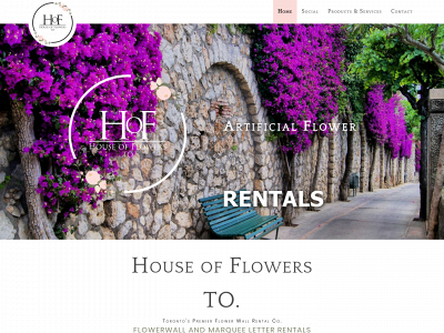 houseofflowersto.com snapshot