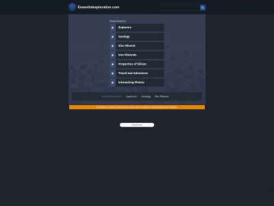 essentialexploration.com snapshot