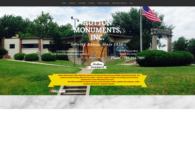 huttonmonuments.com snapshot