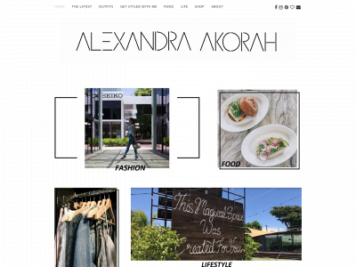 alexandraakorah.com snapshot