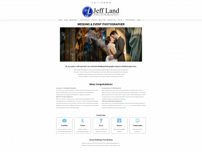 jefflandphotography.co.uk snapshot