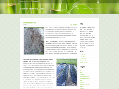 gardenharvestcook.com snapshot