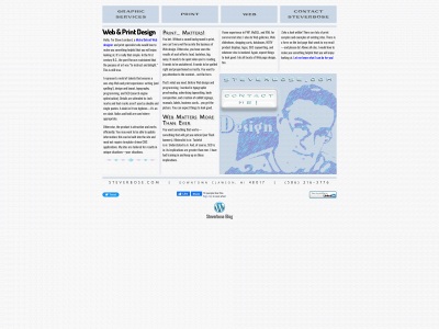steverbose.com snapshot