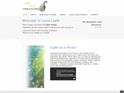 lucialight.com snapshot