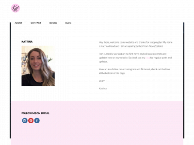katrinahood.com snapshot