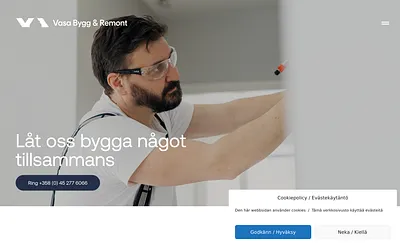 vasabygg.fi snapshot