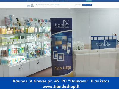 tiandeshop.lt snapshot