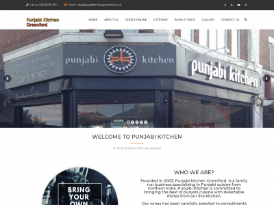 punjabikitchengreenford.co.uk snapshot