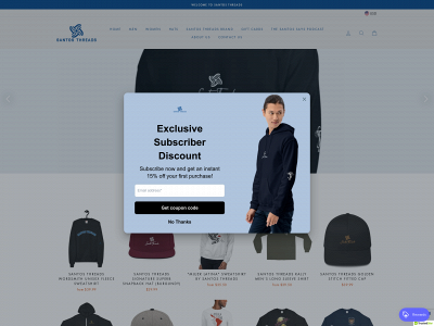 santos-threads.com snapshot