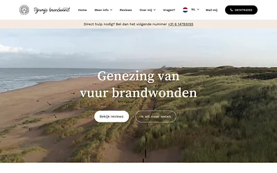 pijnvrijebrandwond.nl snapshot