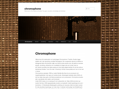 chromophone.com snapshot