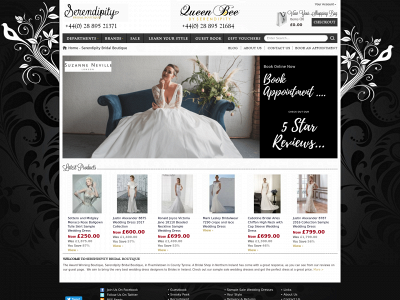 serendipitybridalcouture.com snapshot