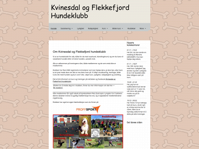 hundeklubbkf.com snapshot