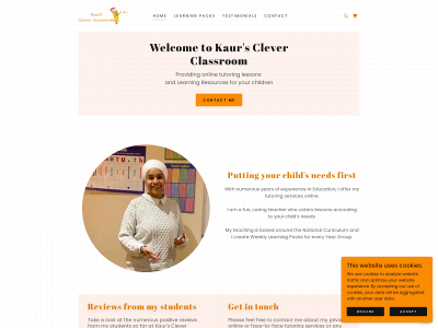 kaurscleverclassroom.co.uk snapshot