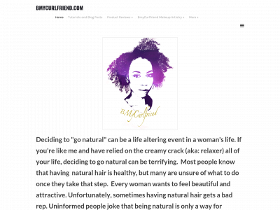 www.bmycurlfriend.com snapshot