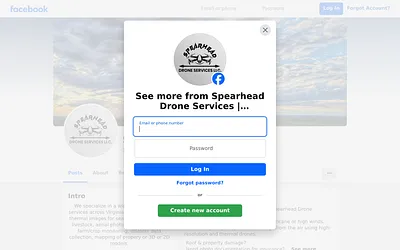 spearheaddrones.com snapshot