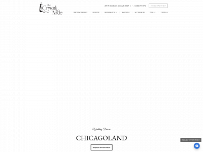 crystalbride.com snapshot