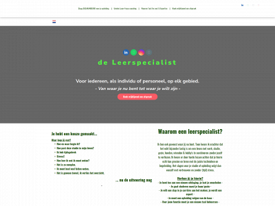 leerspecialistjustforyou.nl snapshot
