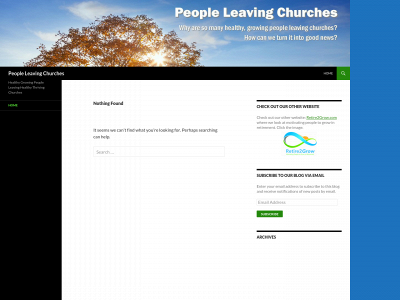 peopleleavingchurches.com snapshot