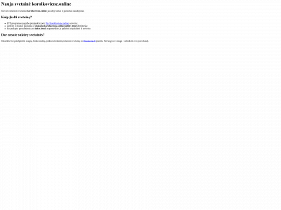 korolkoviene.online snapshot