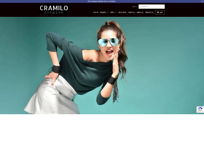 cramilo-glasses.com snapshot