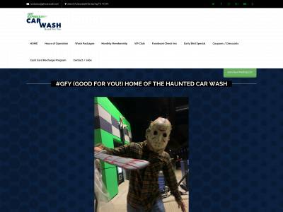 gfycarwash.com snapshot