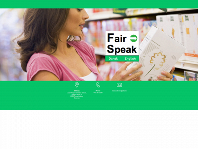 fairspeak.org snapshot