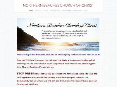 www.northernbeacheschurchofchrist.com.au snapshot