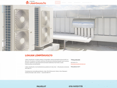 lohjanlampohuolto.fi snapshot