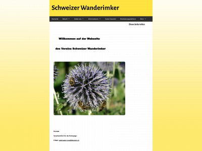 wanderimker.ch snapshot