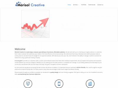 marisolcreative.com snapshot