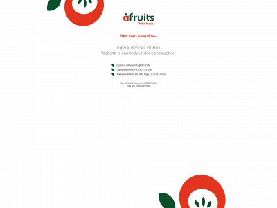 afruits.lv snapshot